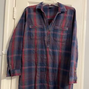 This is an Eddie Bauer flannel dress.